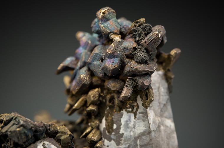 ACANTHITE on QUARTZ